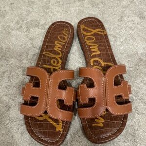 Sam Edelman Bay Slide sandal tan size 9